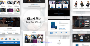 Startme - Landing pages for Mobile App, Products, Software, Hosting