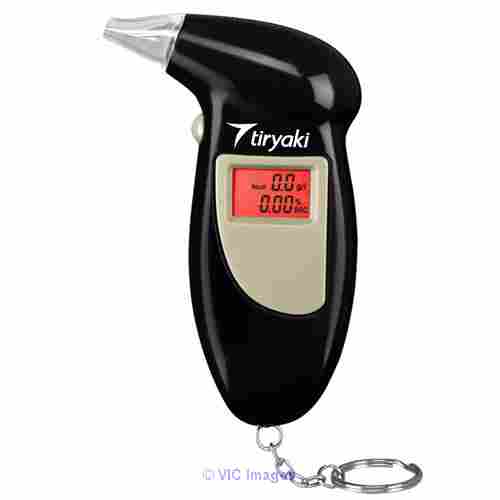 Portable LCD Breath Alcohol Tester Keychain | PapaChina