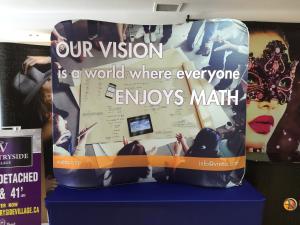 Order 6ft Table Top Portable Booth Display with Graphics 
