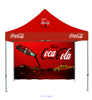 Excellent Folding Canopy Tents with Custom Printed Graphics