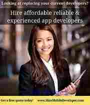 Hire top mobile app developers for iOS, Android, hybrid app developmen