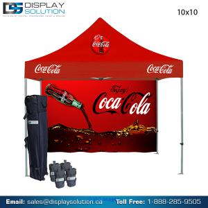 Order Now!! Custom Canopy Tents With Graphics.
