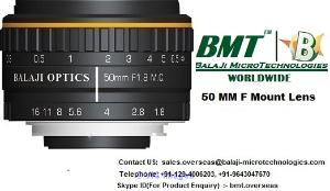 35 MM & 50 MM F MOUNT LENSES – LINE SCAN CAMERA INDIA