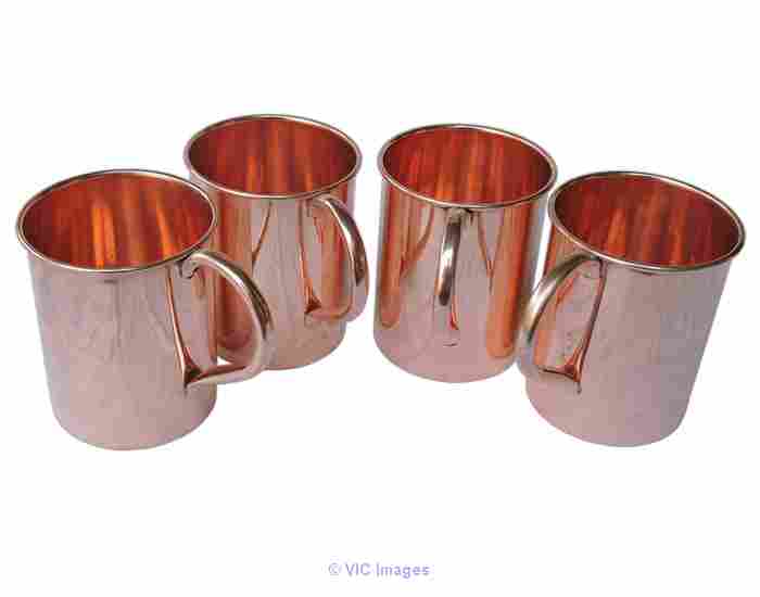Lay your hands on our exclusive set of  Copper Moscow Mule Mugs  be