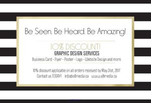 Graphic Designer - Logos, Postcards, Flyers, Website and Custom Orders