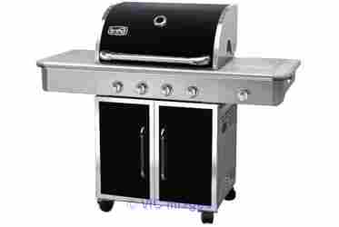 Bond GSF2818KH Four- Burner Gas Grill with Side Burner.