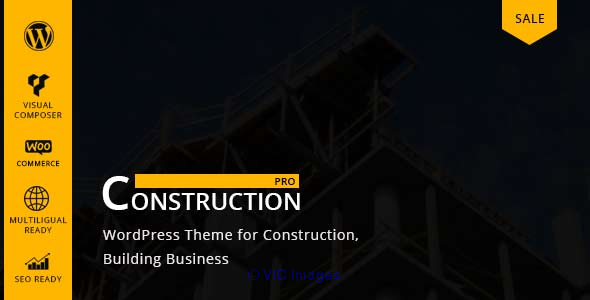 Constructionpro - WordPress Theme for Construction, Building Business 