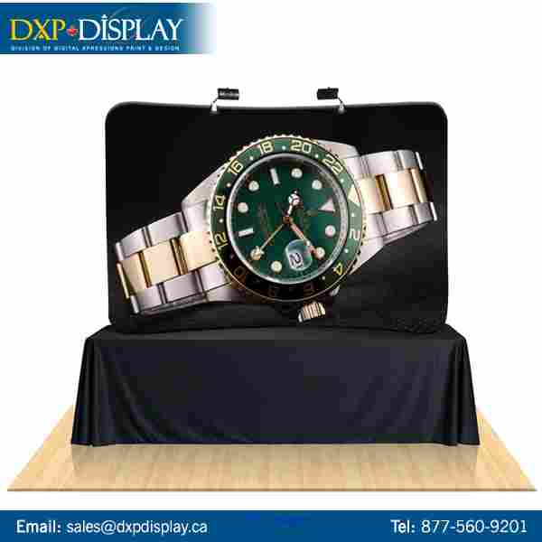 Standard Portable Table Top Displays with Custom Graphics from DXP Dis
