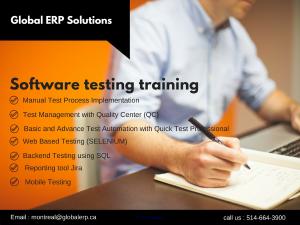 Software Testing/QA Training and Placements in Montreal