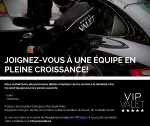 Full Time Valet Driver