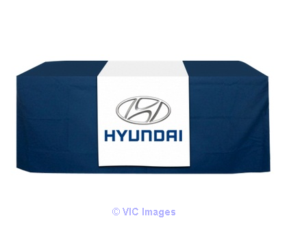 4 Sided Fitted Custom Full Color Table Cover for Tradeshows