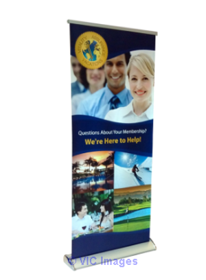 Quickest Set-Up Banner Stands with custom design trade show display