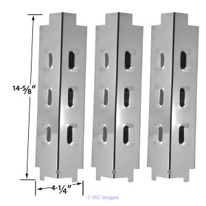 Replacement Stainless Steel Flame Tamers For Thermos, Master Chef Gril