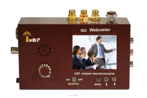 Ivb7 HD/AV Premium Webcaster with Monitor