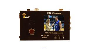IVB7 Professional HD/AV Webcaster with Cell Phone integration - ( " SP