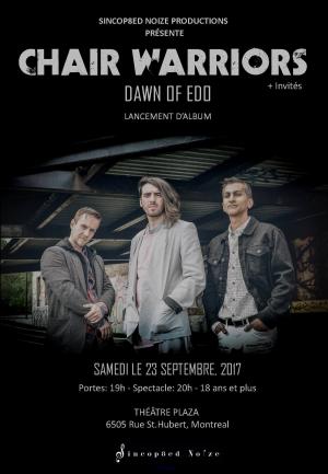 Brandon Mignacca de LaVoix5 + Chair Warriors Lancement d'Album