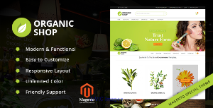 Organic Shop Responsive Magento2 Theme by zozothemes