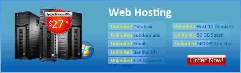 Web Hosting with Unlimited Features 24x7 Support, Reliable Service