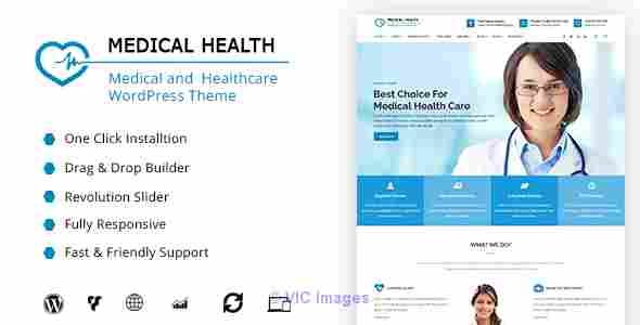 MedicalHealth - Medical, Clinic, Healthcare WordPress Theme