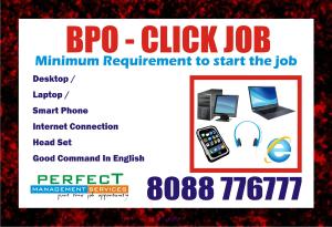 BPO Click Jobs | Call Reviving Job | Home Based BPO Job
