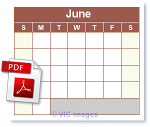 Calendar Word Canada