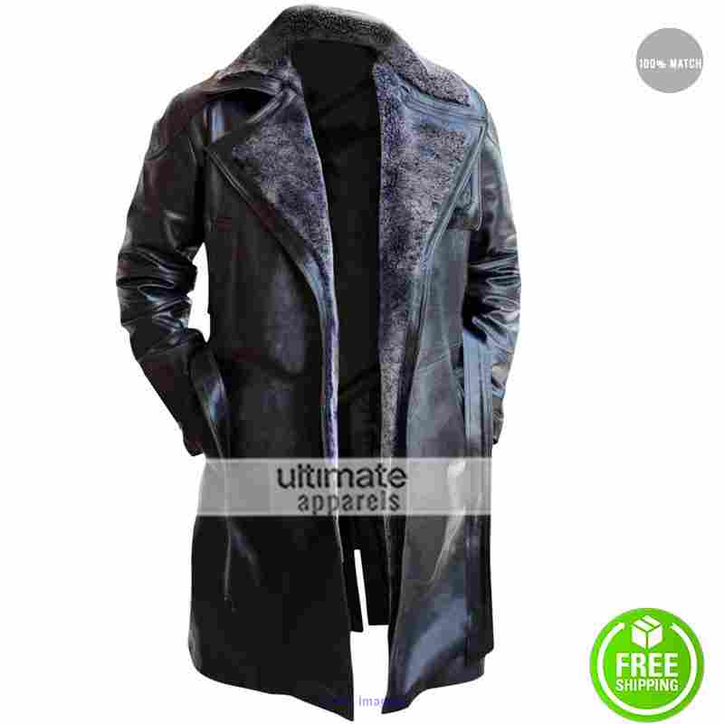 Blade Runner 2049 Officer K Fur Leather Coat