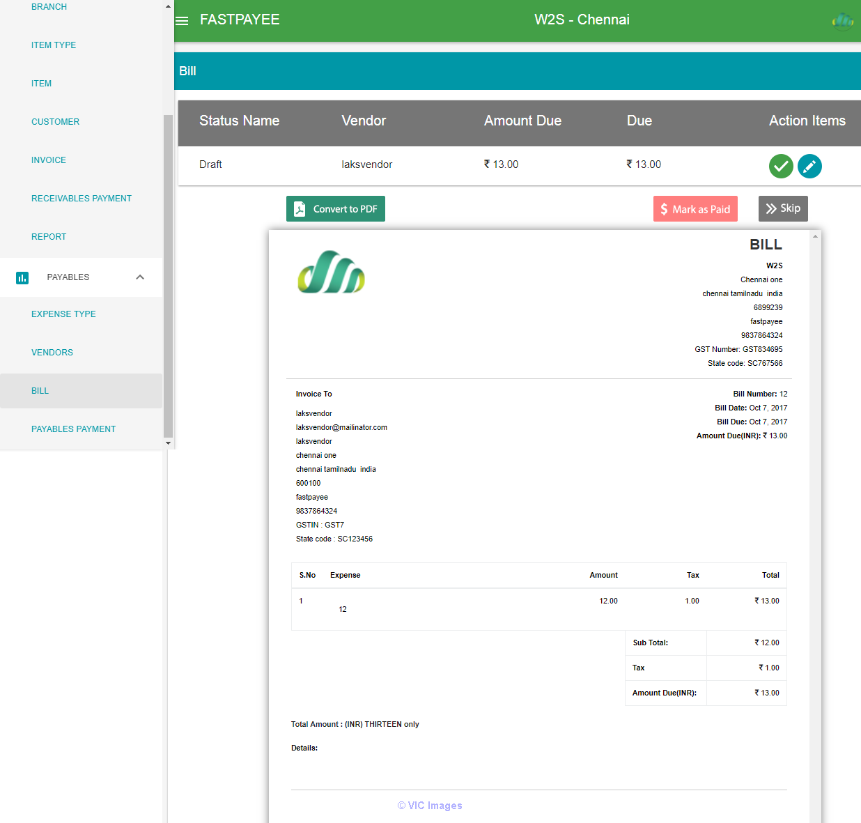 Free Invoice Generator Software for SMEs