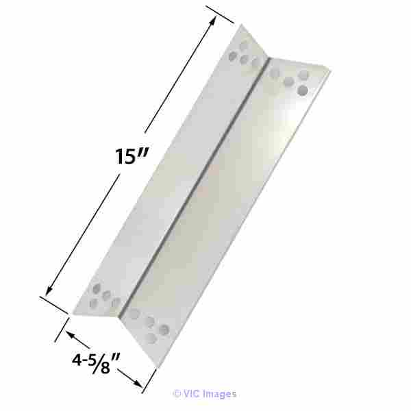 Stainless Steel Heat Shield and Plate For Tera Gear, Kenmore, Nexgrill