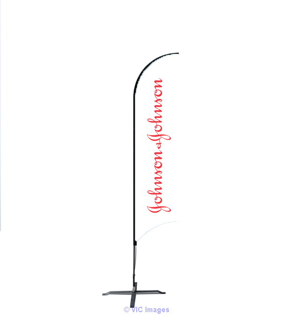 Durable Outdoor Angled flag Banners.