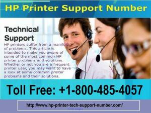Hp printer support number +1-800-485-4057