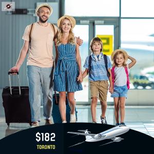 Book Return Flight Ticket Montreal - Toronto $182