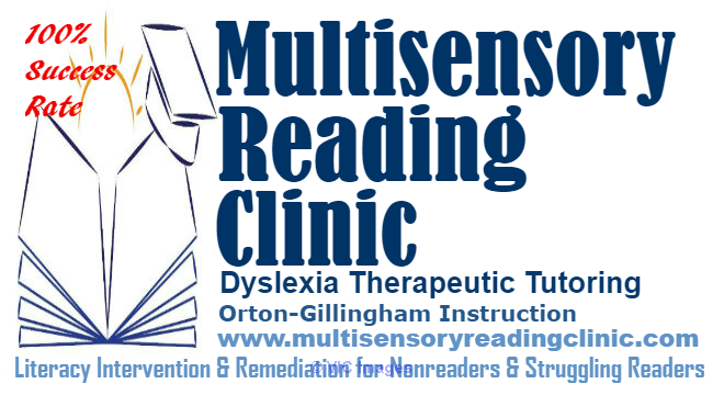 Multisensory Reading Clinic Dyslexia Therapeutic Tutoring