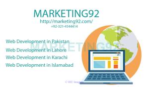 High Quality services of Web Development in Lahore, Pakistan