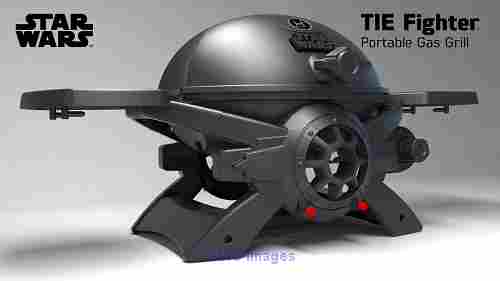 The Officially Licensed Star Wars TIE Fighter Portable Gas Grill