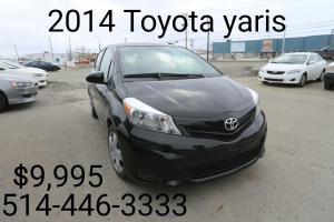 Yaris 2014 $9,995 FOR SALE CALL 5144463333