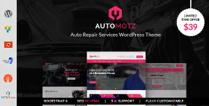 Automotz - Auto Repair Services WordPress Theme By zozothemes
