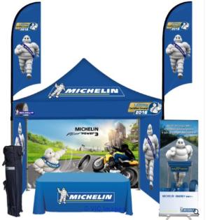 Custom Canopy Tent Package #7 | Pop Up Canopy Tent with Flags