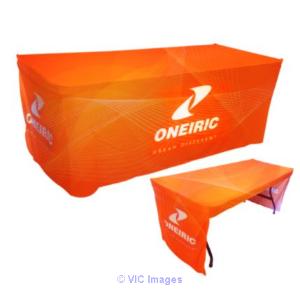 Custom printed Full Color Table Cover For Trade Show | Alberta |Canada