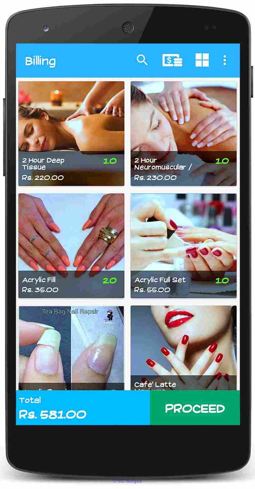Salon and Spa Billing Software