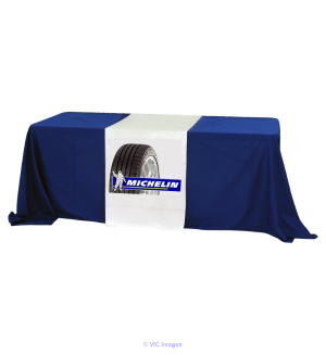 Custom Printed Table Runners - Full Color Dye Sublimation Printed