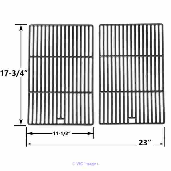 Heat Plates, Burners and Cooking Grid for Perfect Flame Grills