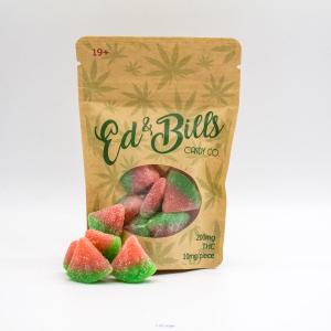 Watermelons (200mg)-Ed 'n Bill's Candy co.