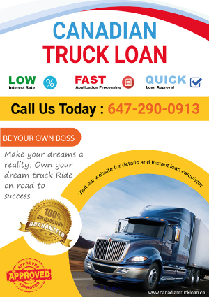 Truck Finance Service in Canada