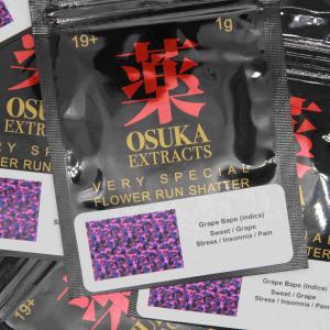 OSUKA EXTRACTS – GRAPE BAPE (INDICA)