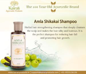 Amla Shikakai Shampoo - A Perfect Hair Strengthening Shampoo