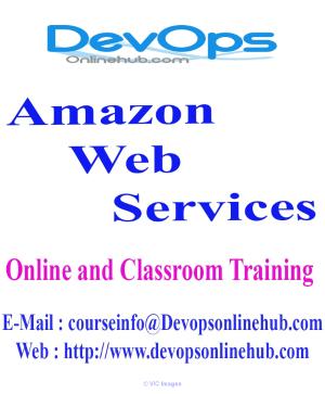 AWS Course Online and Classroom Training In Hyderabad