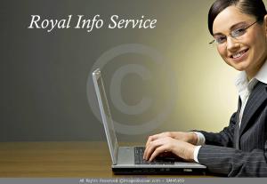 Royal Info Sevice Offered