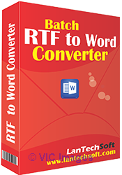 Advance software to convert RTF to doc file