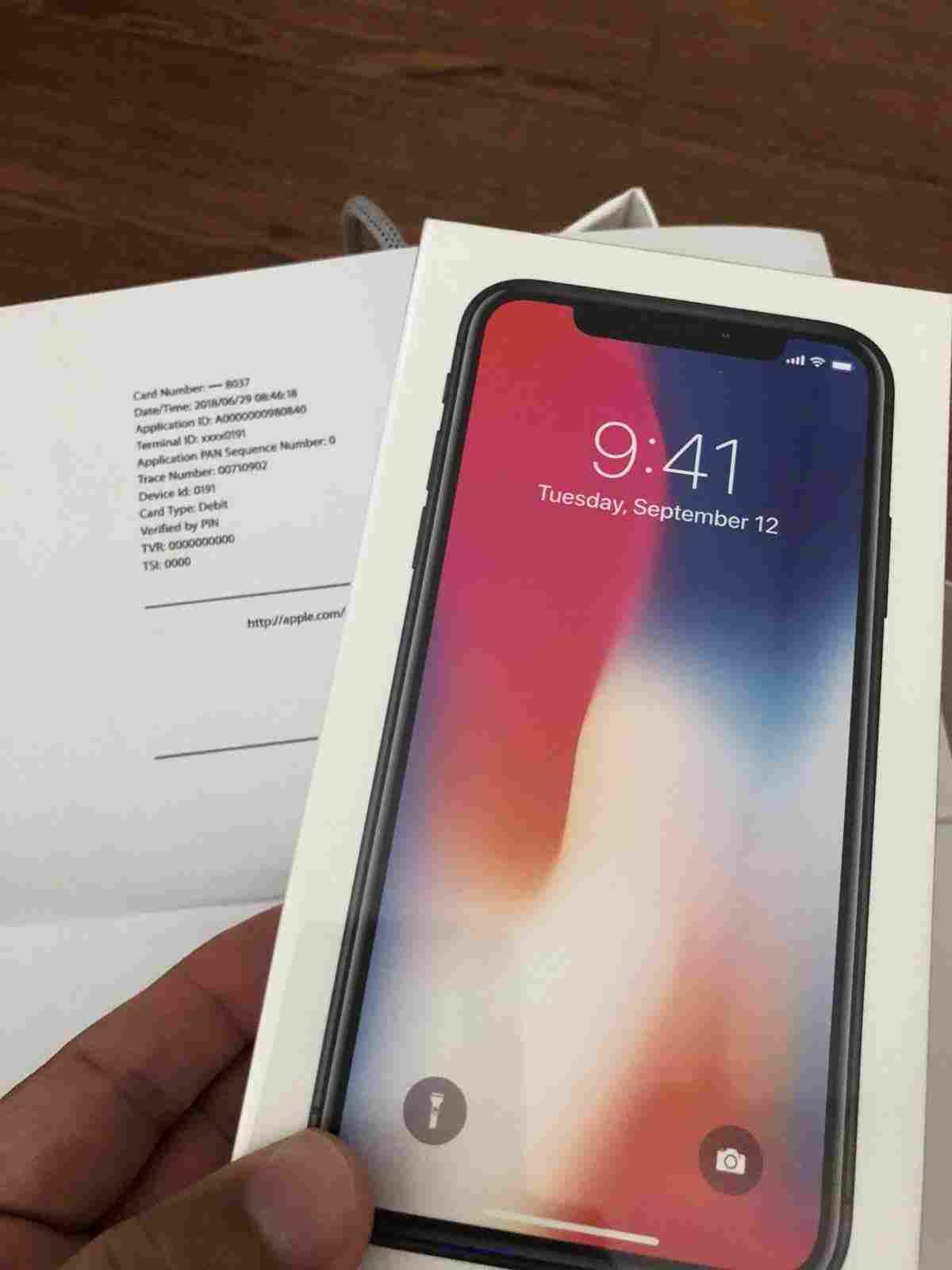 SEALED & NEW Apple iPhone X - Factory Unlock Space Gray / Silver