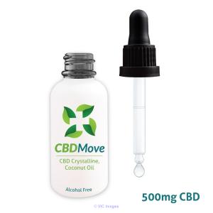 500mg CBD Tincture - CBD Move - BudExpressNOW